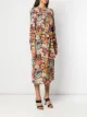 Dsquared2 ベルテッド ミディドレス