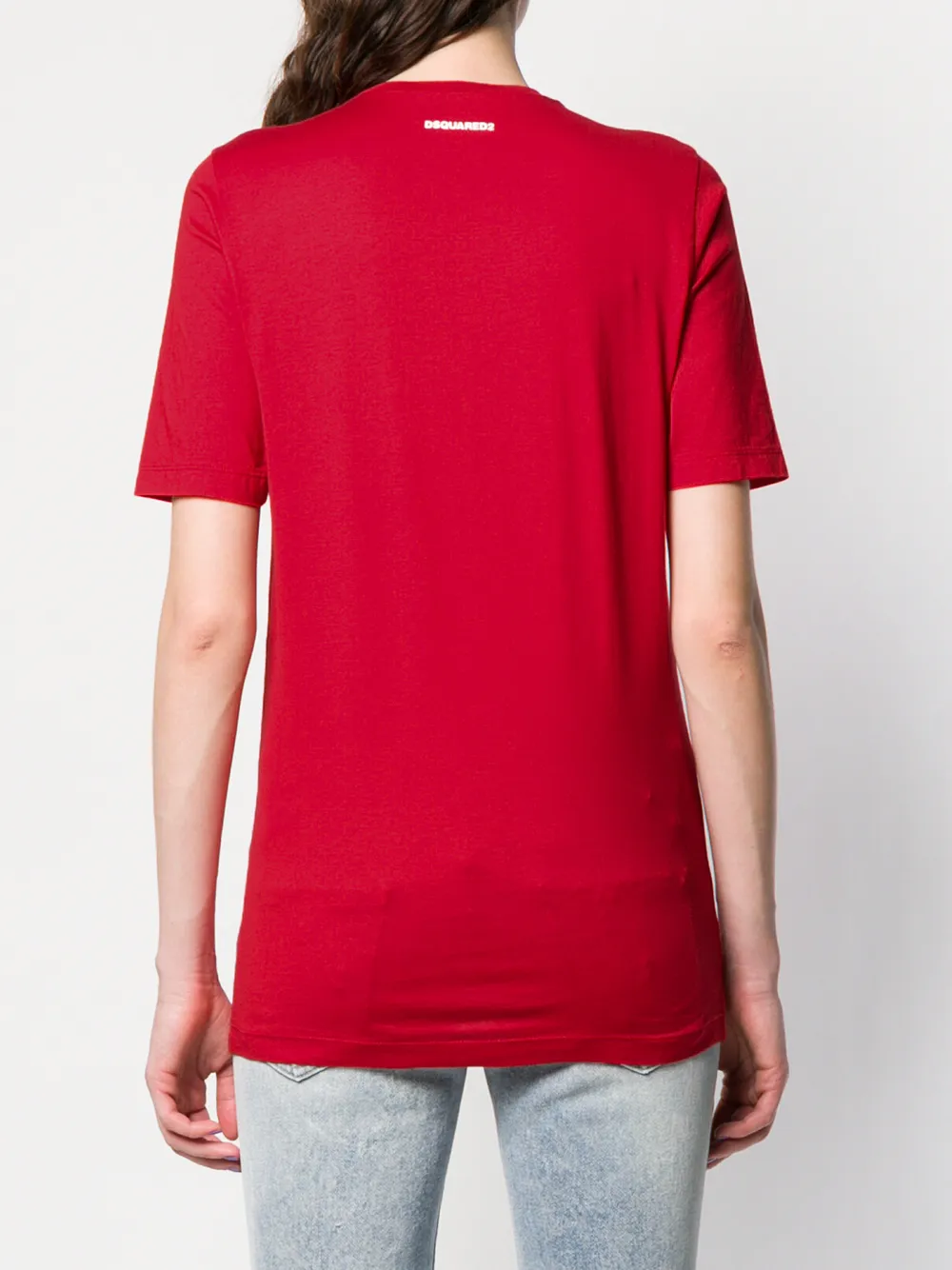 DSQUARED2 Icon T-shirt Rood