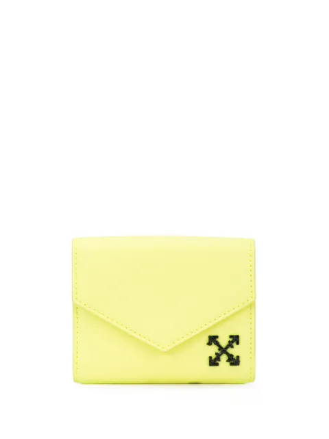 Off-White cartera con motivo de flechas