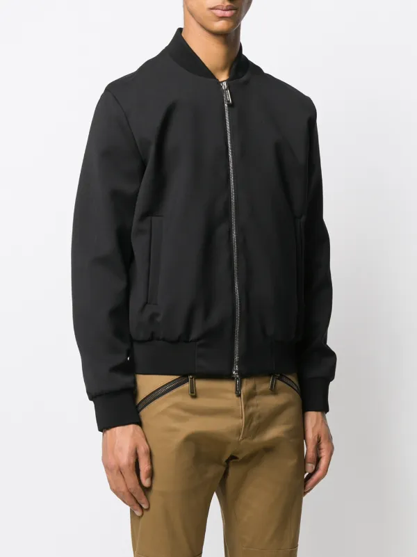 DSQUARED2 Art Print Bomber Jacket | Black | FARFETCH