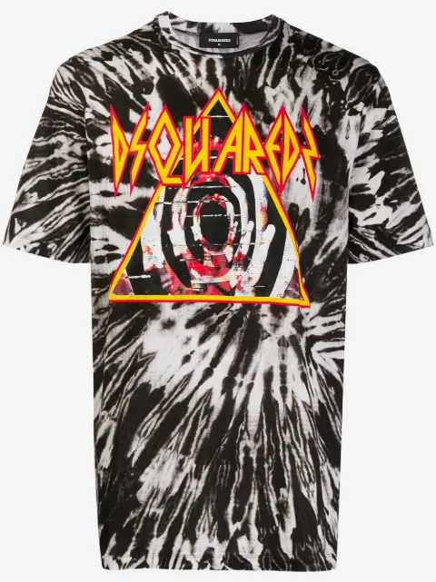 DSQUARED2 tie-dye printed T-shirt