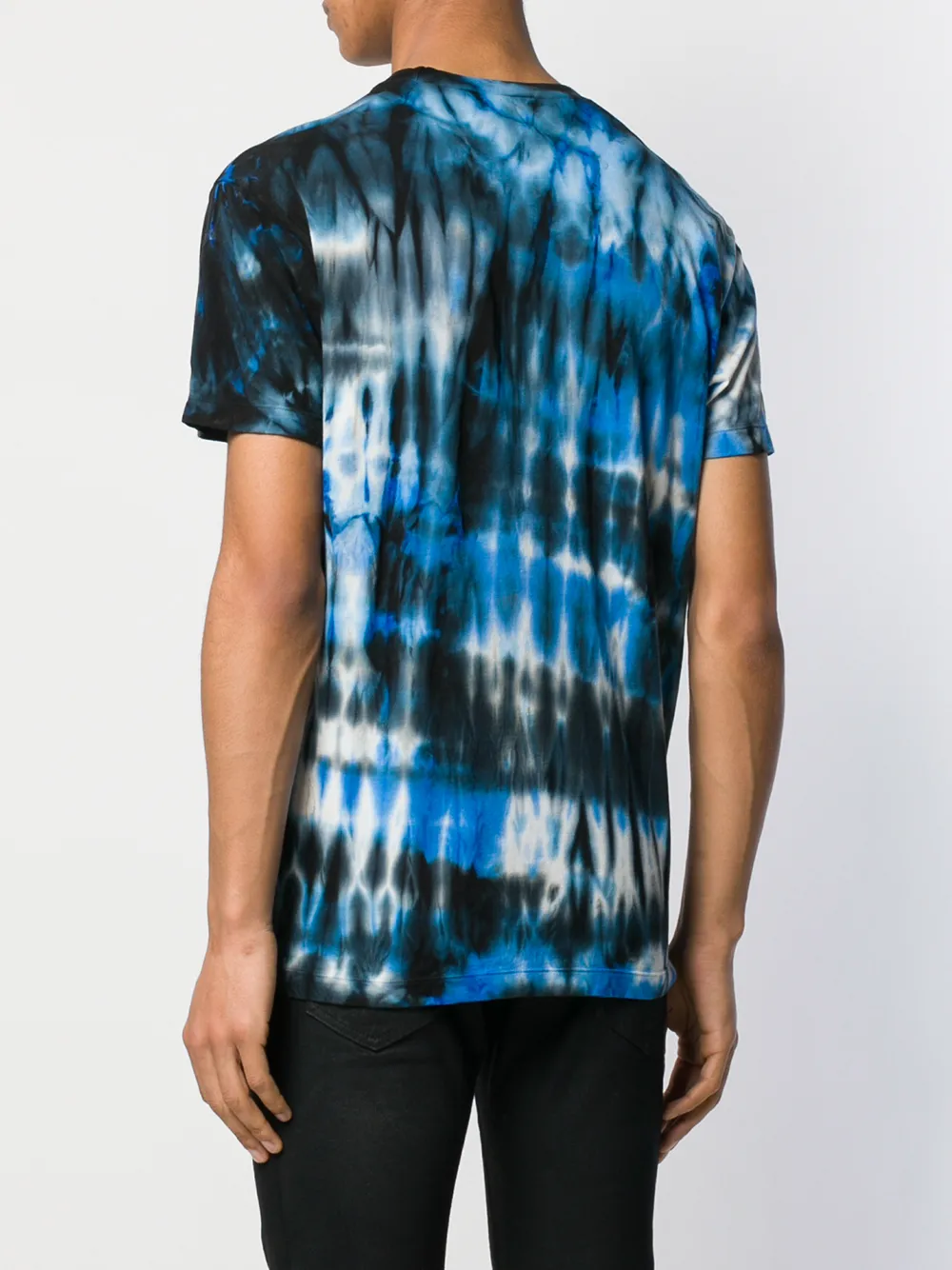 【送料&関税込】Dsquared2 Tie And Dye Print T-shirt DSQUARED2 tie-dye Logo Print T-shirt | Blue | FARFETCH