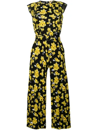 michael kors floral jumpsuit