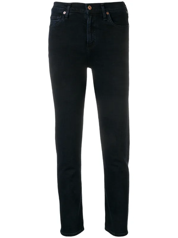 Citizens Of Humanity Harlow High Rise Skinny Jeans Blue