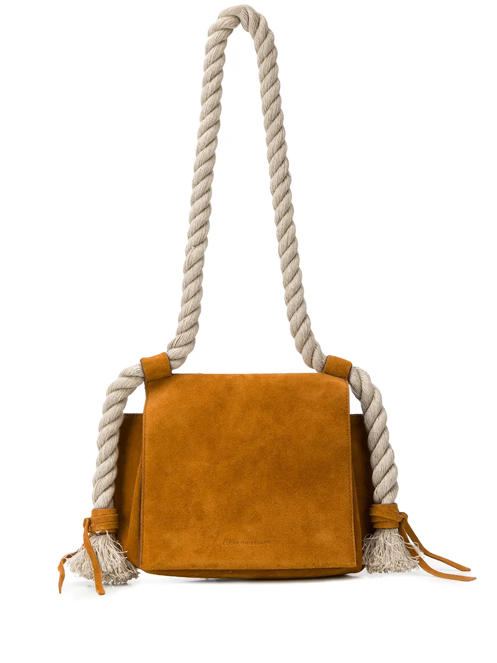 Elena Ghisellini Foxy Suede Shoulder Bag - Farfetch