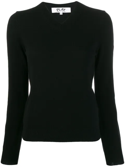 Comme Des Garçons Play — classic knit sweater