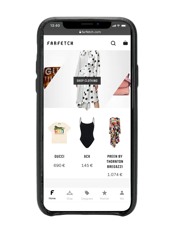 DSQUARED2 Rock Logo iPhoneX Case | Black | FARFETCH GE