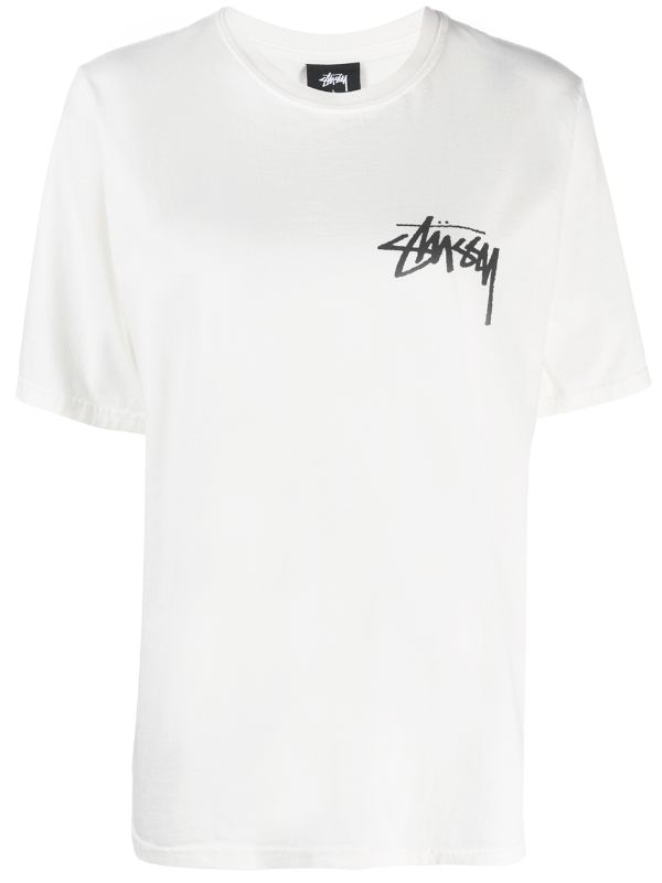 stussy classic logo tee