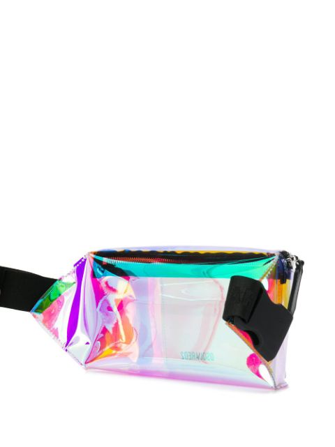 iridescent belt bag