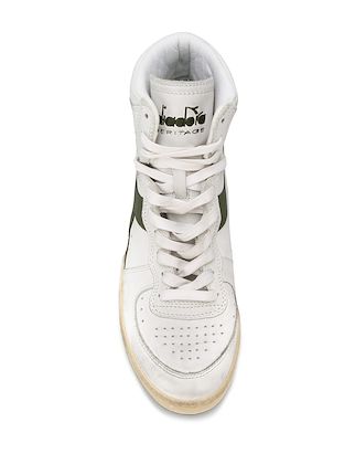 contrast logo hi-top sneakers展示图