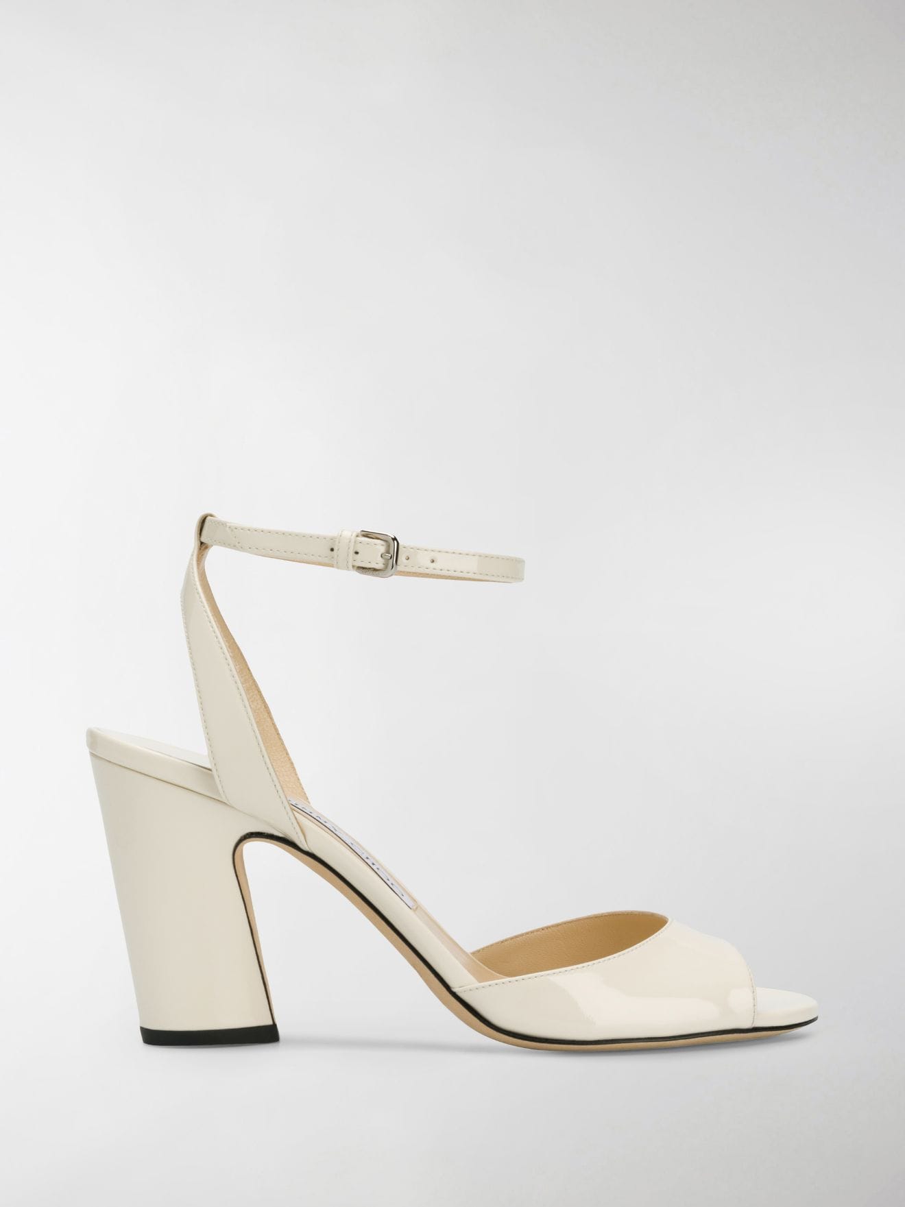 Jimmy Choo Miranda 85mm sandals neutrals | MODES