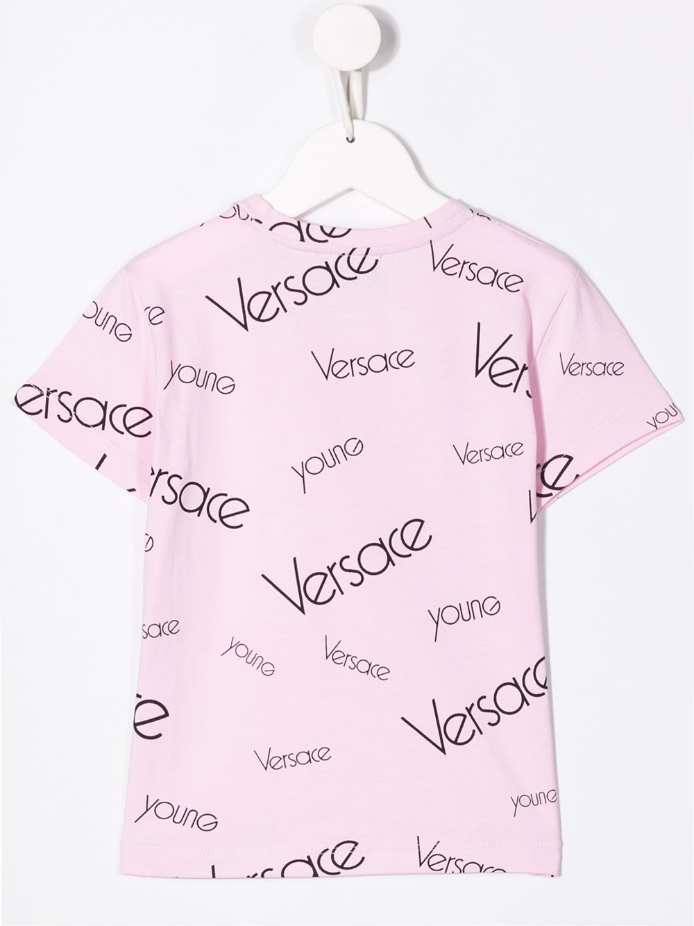 фото Versace kids футболка со сплошным принтом