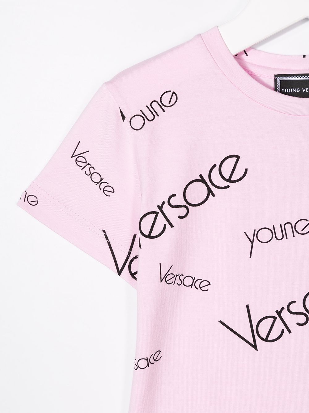 фото Versace kids футболка со сплошным принтом