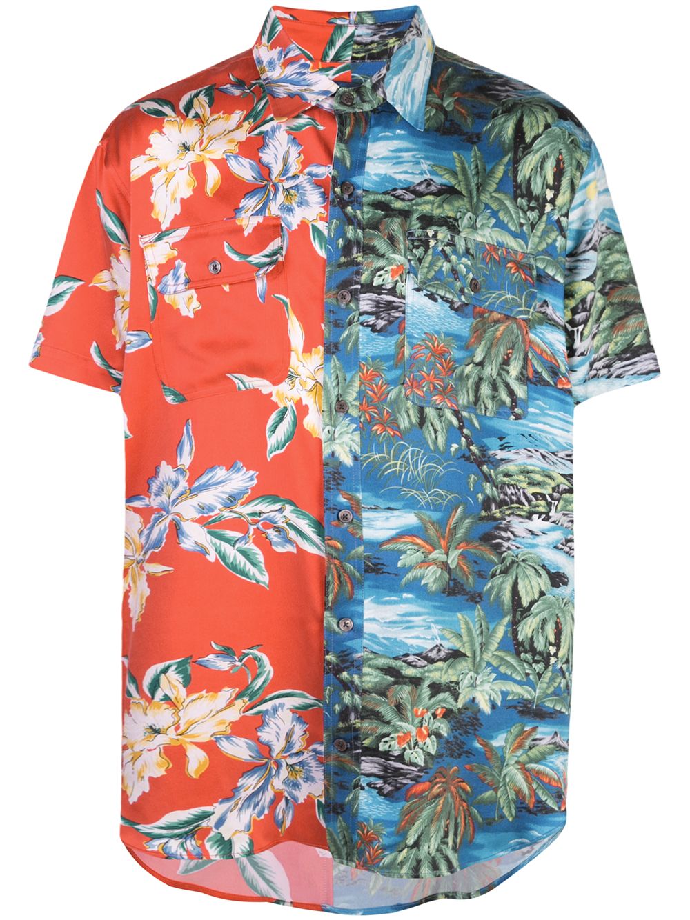 фото Lost Daze рубашка с гавайским принтом