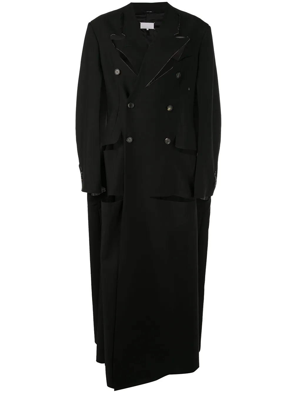 Maison Margiela Cappotto doppiopetto - Nero