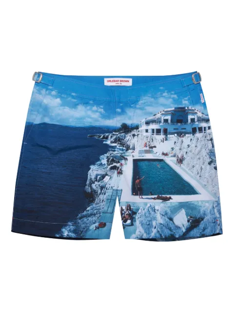 Orlebar Brown Bulldog Hulton print swim shorts