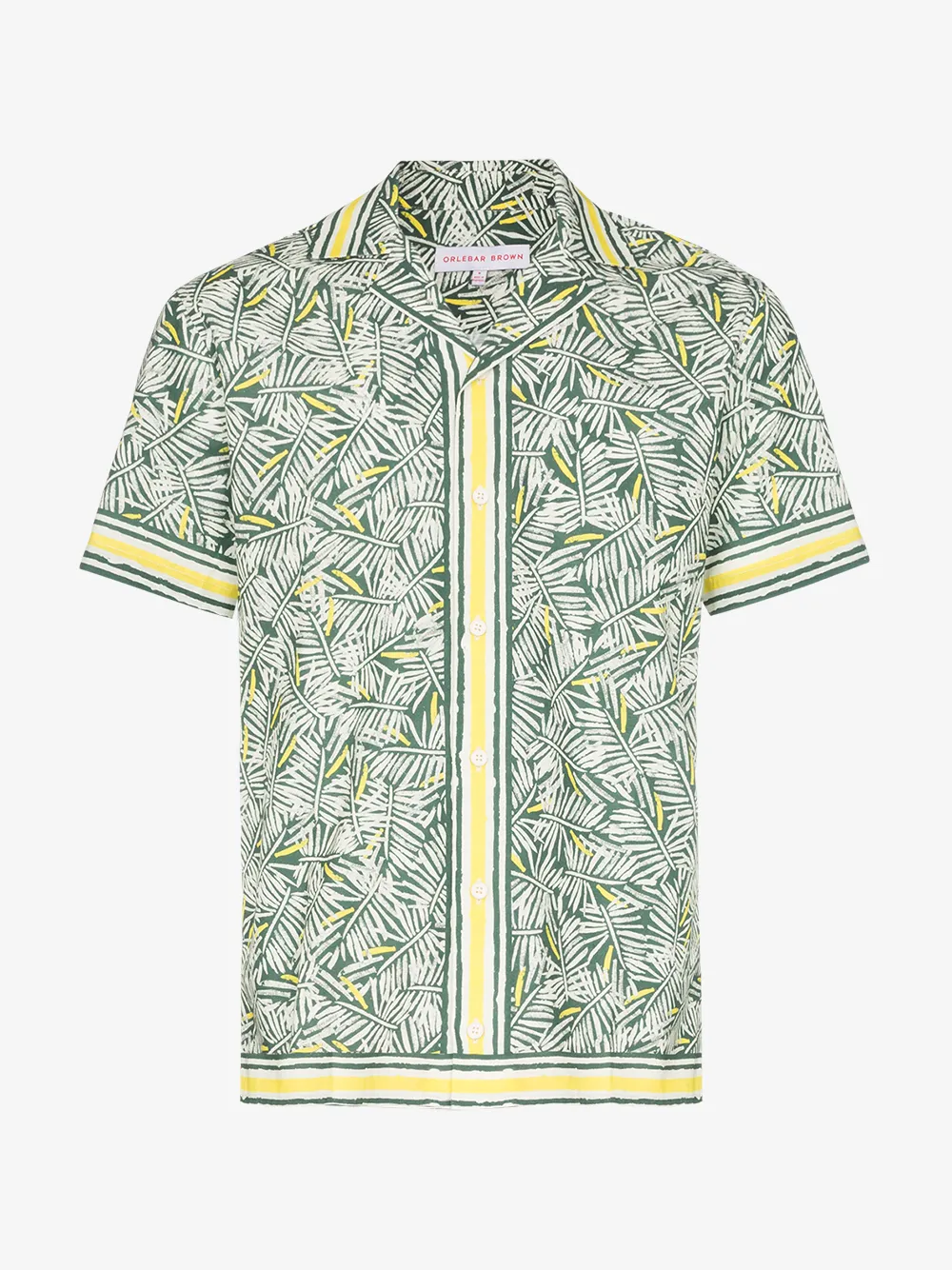 Orlebar Brown T-shirts ORLEBAR BROWN TRAVIS PRINT SHIRT