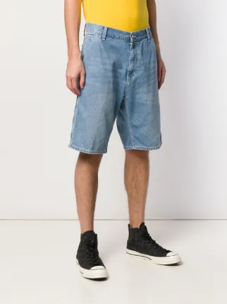 knee-high denim shorts展示图