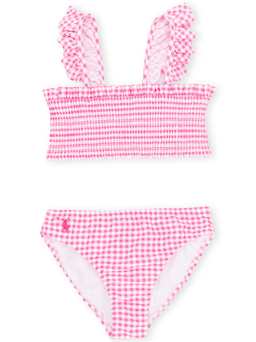 Ralph Lauren Kids бикини в клетку гингем