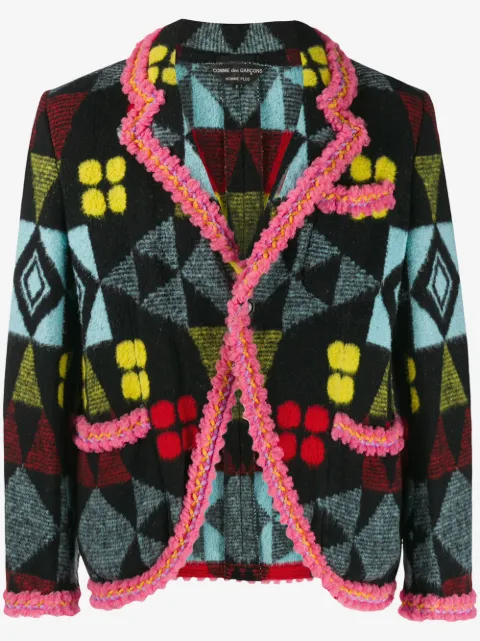Comme Des Garçons Pre-Owned chaqueta con motivo