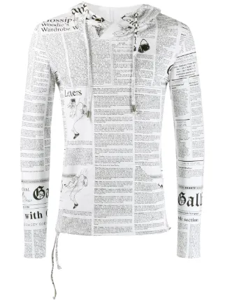 john galliano hoodie