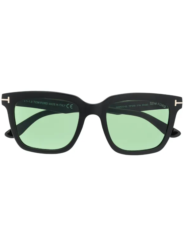 TOM FORD Eyewear Square Shape Sunglasses Black