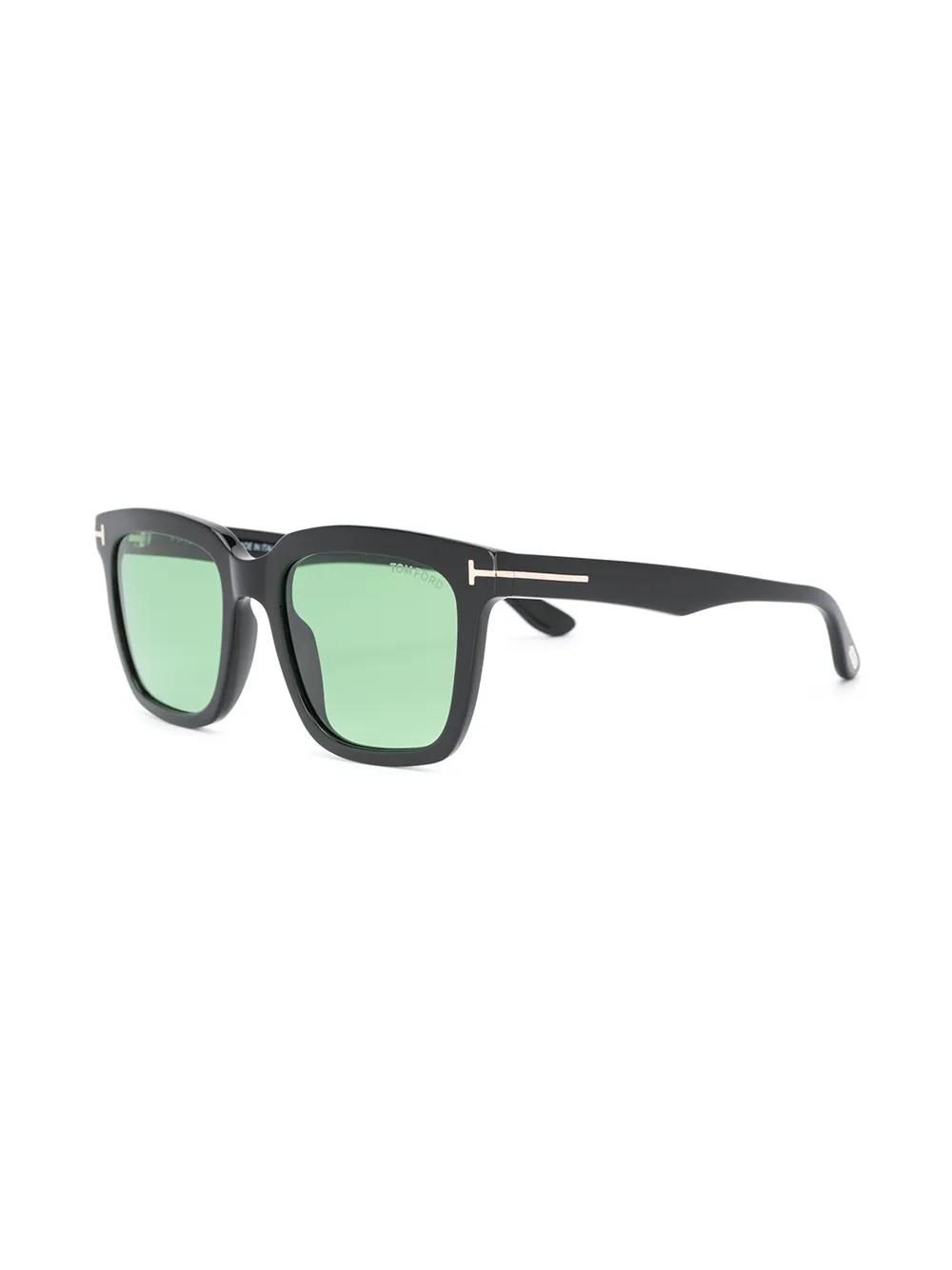 TOM FORD Eyewear Zonnebril met vierkant montuur Zwart
