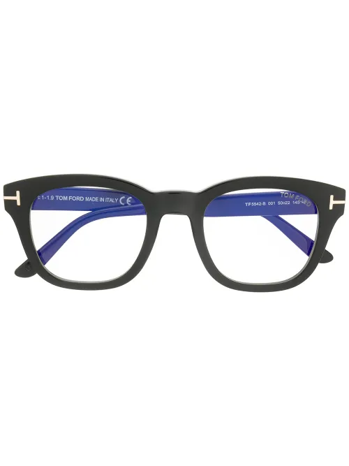 Lunettes de vue à monture carrée - TOM FORD Eyewear - Modalova