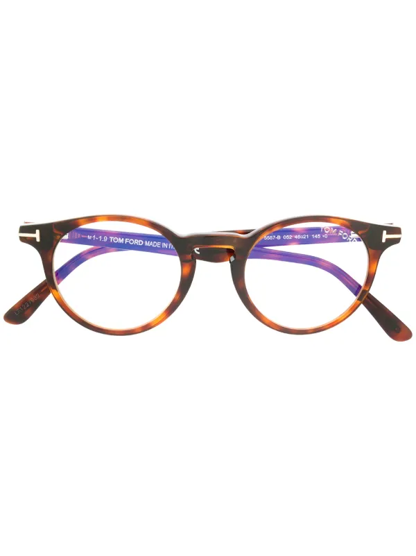 Tom ford eyeglasses store round