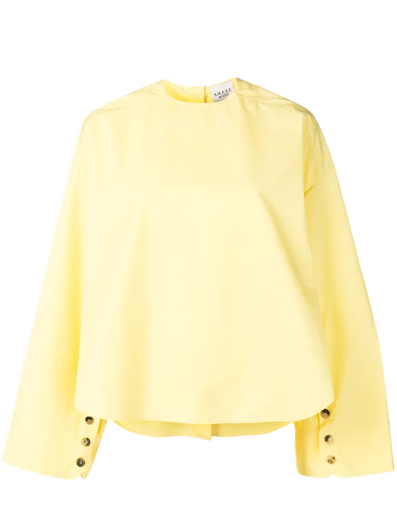 A.W.A.K.E. Mode oversized reverse blouse