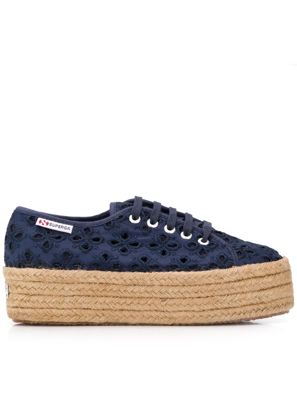 фото Superga кроссовки 2790 на платформе