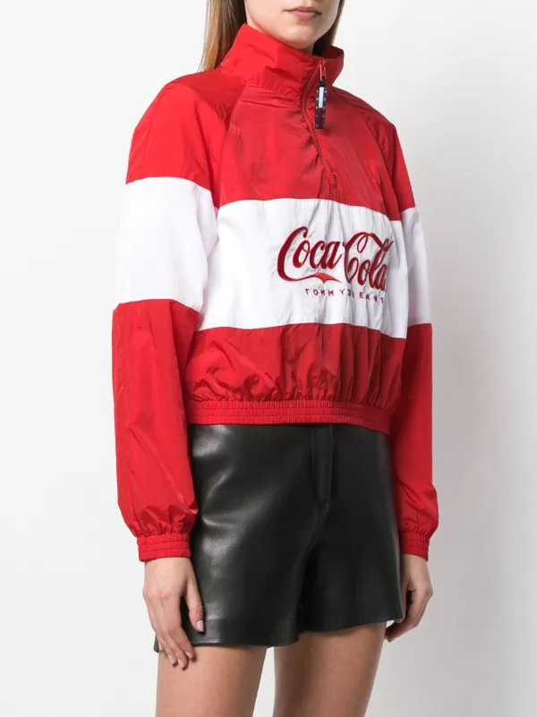 tommy x coca cola jacket