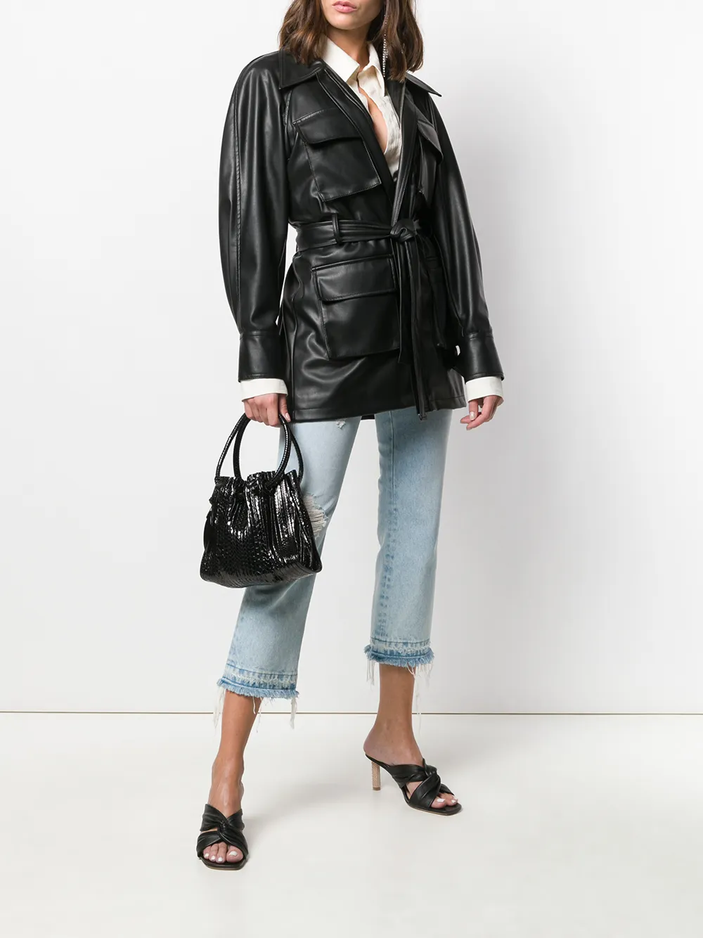 Giorgio Armani Pre-Owned 2000's bucket bag | Image 2
