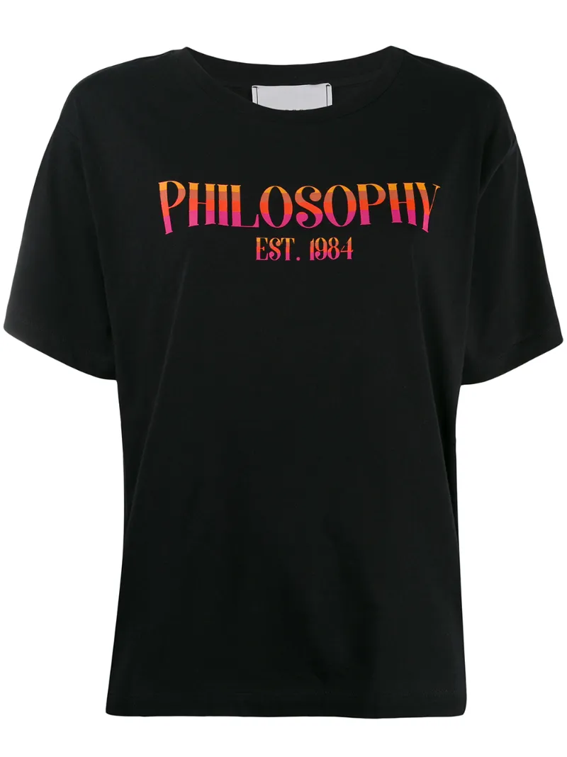 Philosophy Di Lorenzo Serafini футболка с круглым вырезом и логотипом
