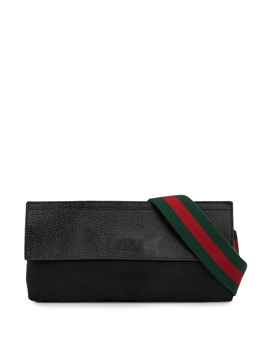 фото Gucci pre-owned сумка на плечо с отделкой web