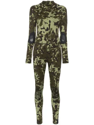 Nike X Mmw Camouflage Print Bodysuit