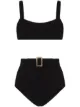 Image 1 of Lisa Marie Fernandez Genevieve bandeau-style bikini