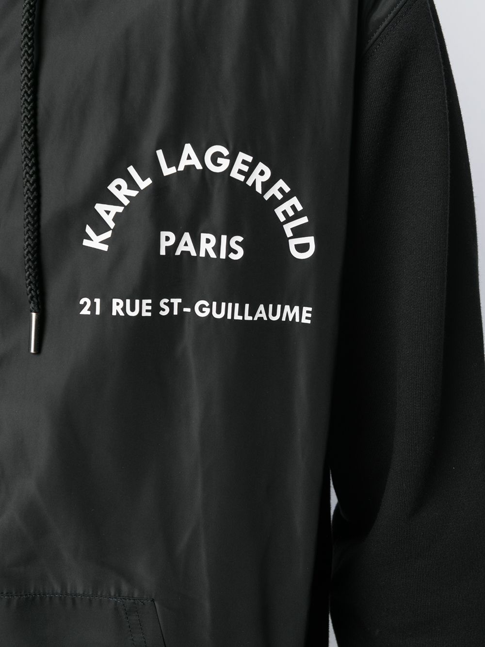 фото Karl lagerfeld худи rue st guillaume на молнии