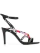 Image 1 of Ash Heidi embellished strappy sandals