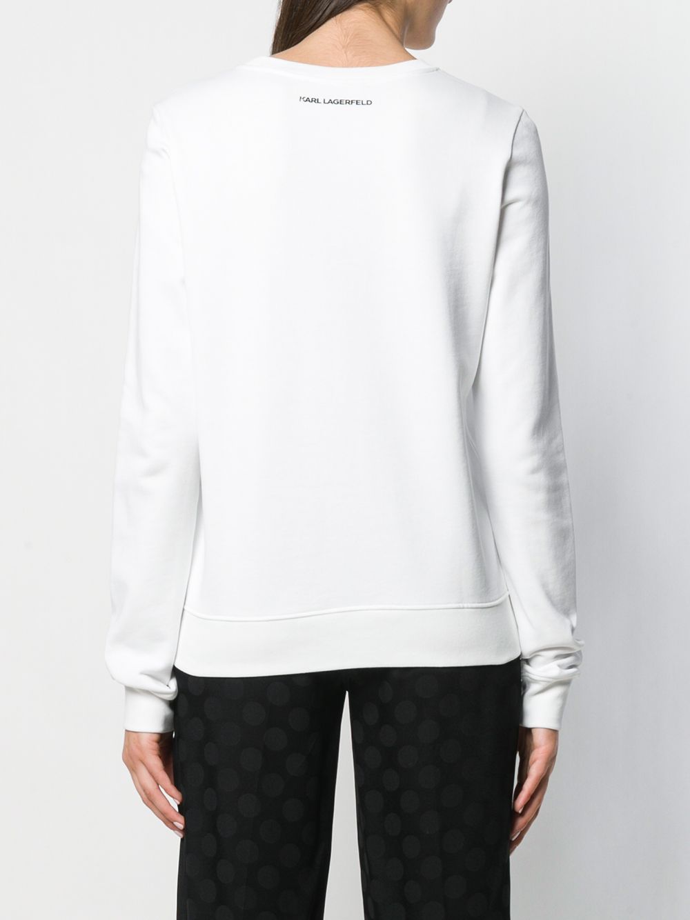 Karl Lagerfeld Address Logo Sweatshirt - Farfetch