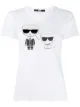 الصورة 1 من Karl Lagerfeld تيشيرت ايكونيك كارل & تشوبيت