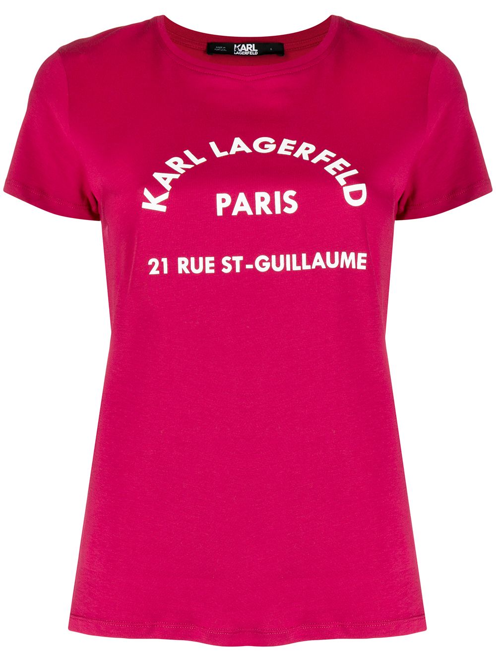 фото Karl Lagerfeld футболка Address с логотипом