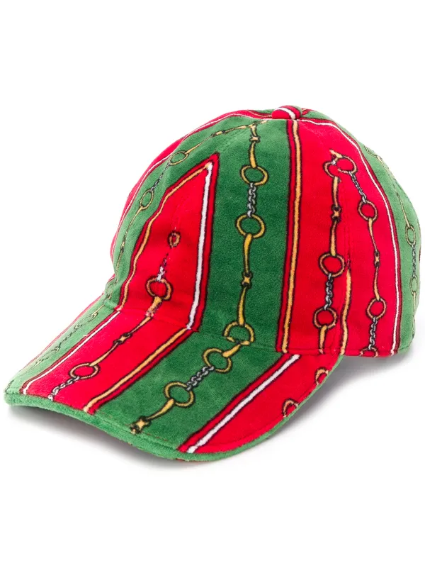 red gucci cap