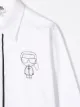 Karl Lagerfeld Kids قميص بطبعة كارل