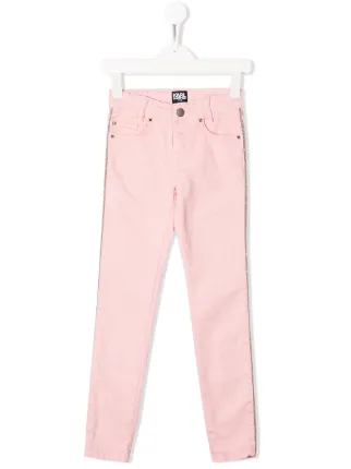 Shop pink Karl Lagerfeld Kids Romantic 