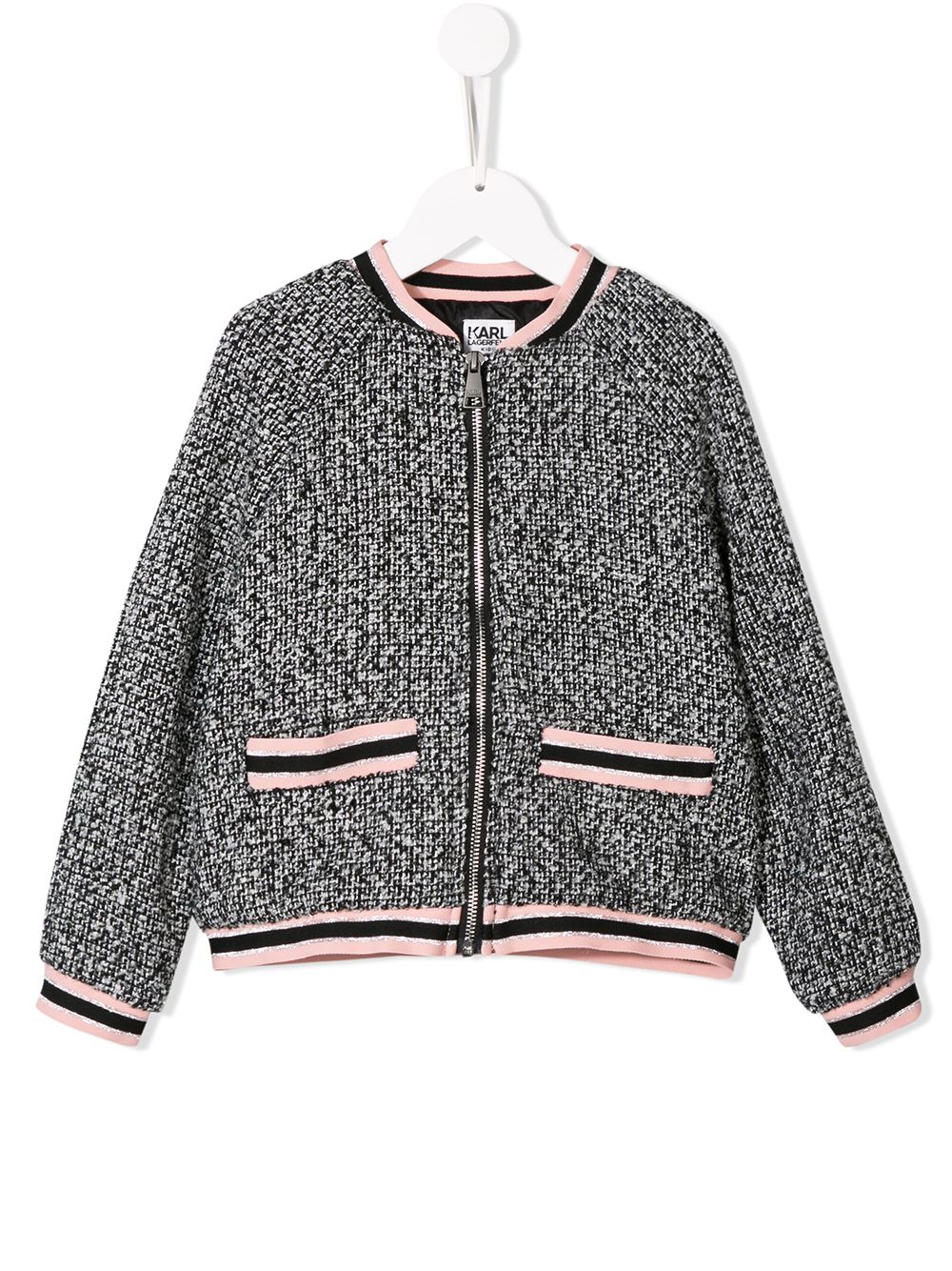 фото Karl lagerfeld kids куртка karl boucle