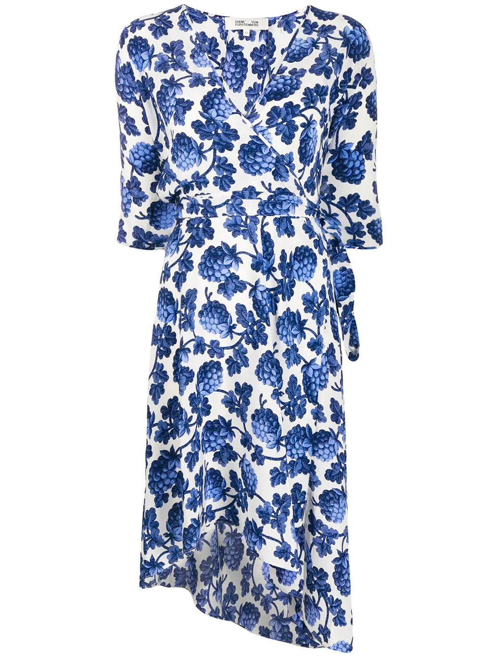 dvf eloise asymmetric dress