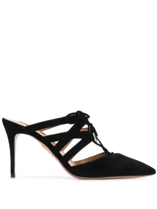 Aquazzura Belgravia 85 Mules Farfetch