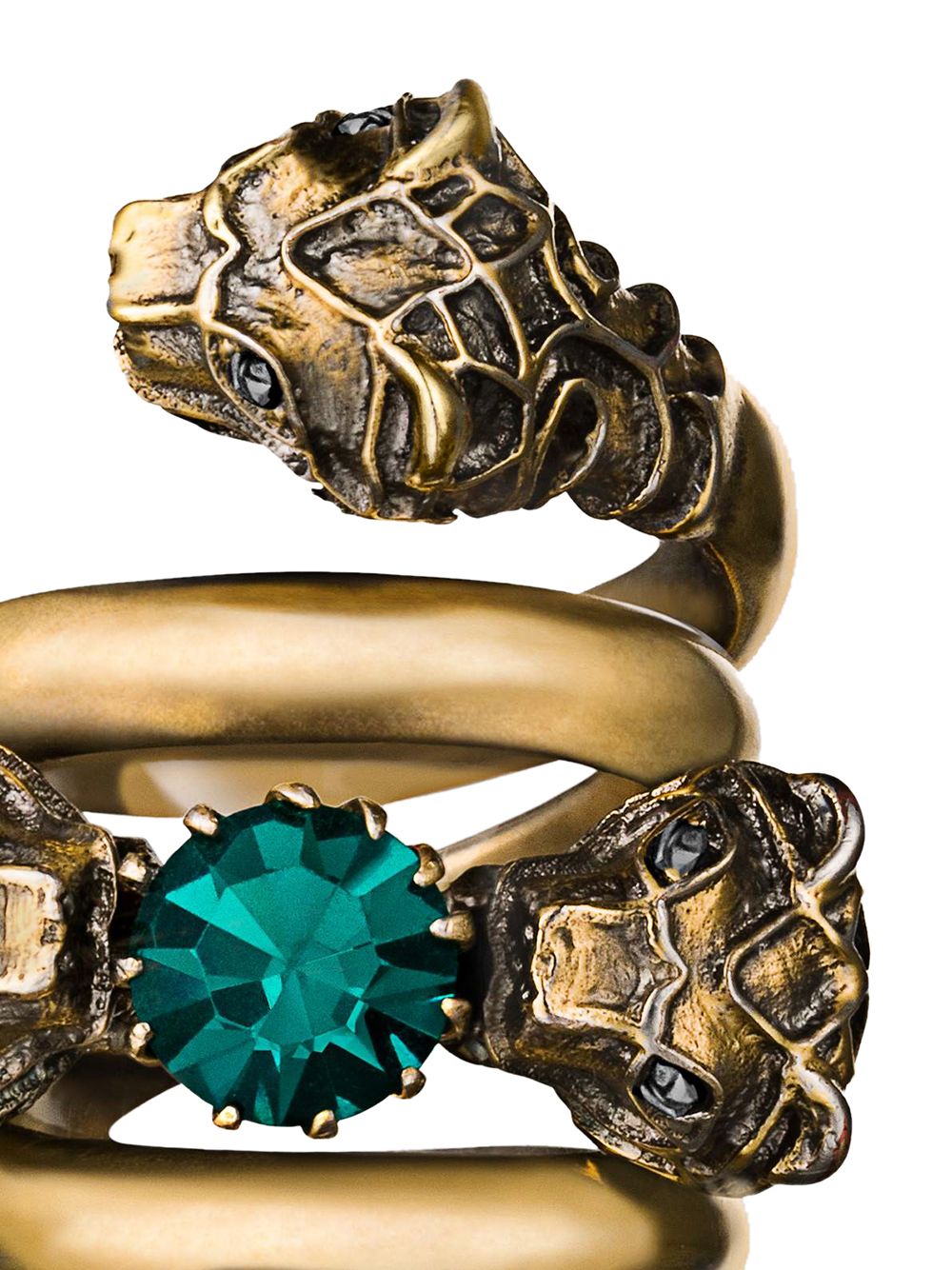 фото Gucci декорированное кольцо