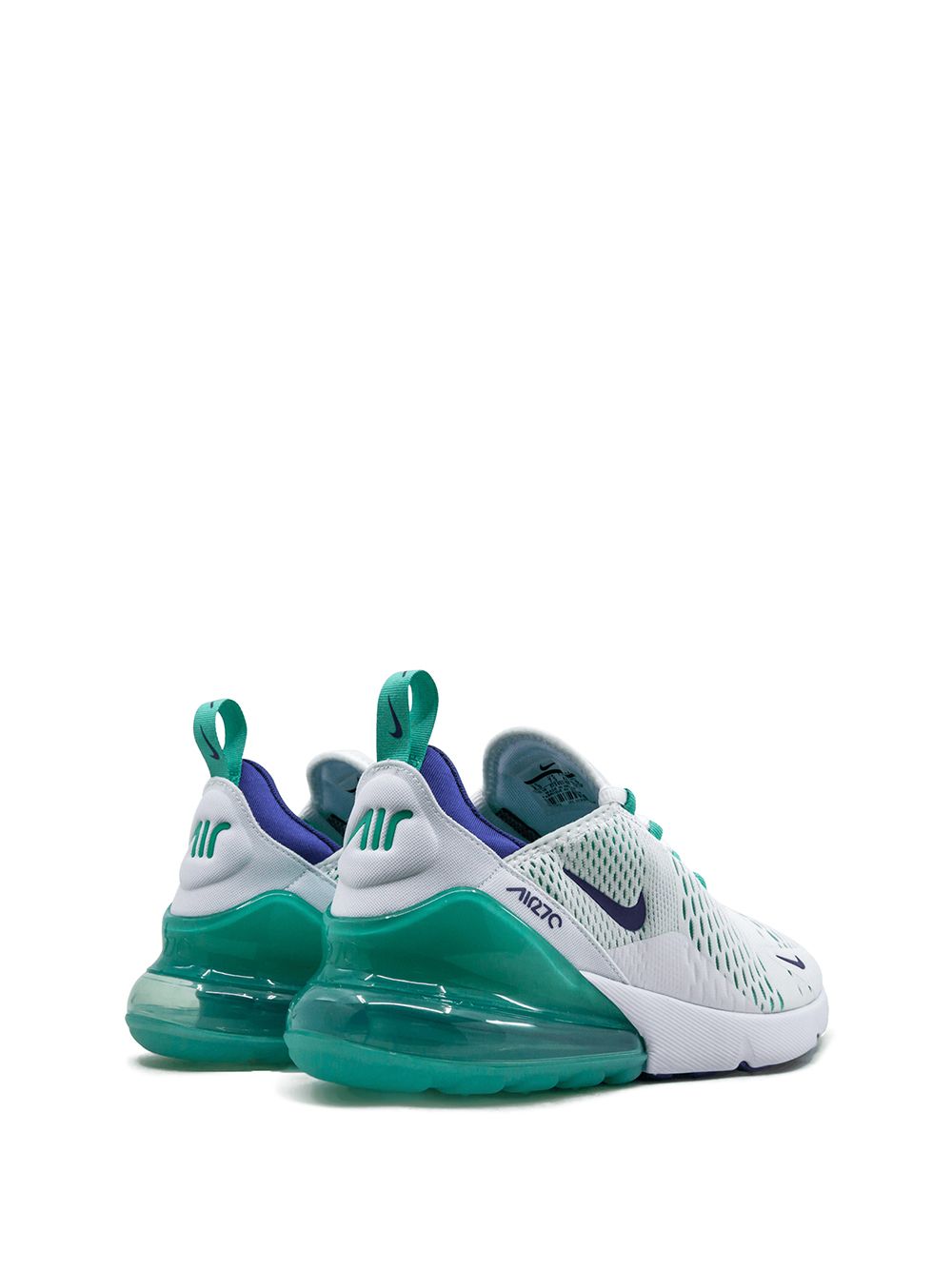 Nike air max 270 white hyper jade deep royal blue on sale